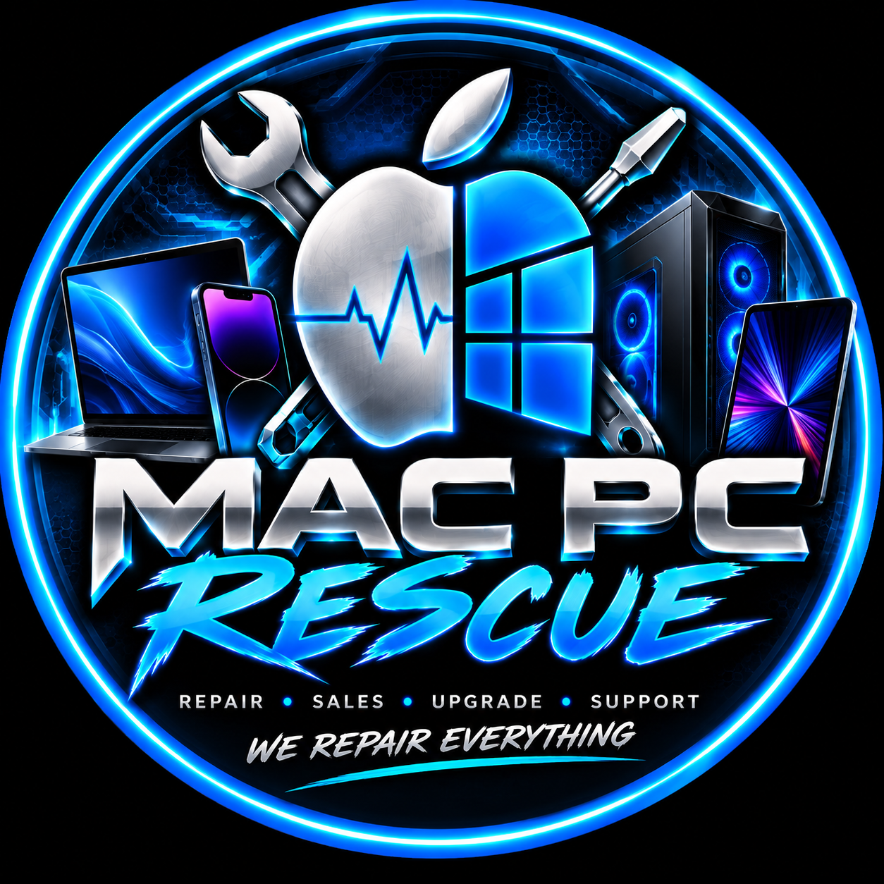 Mac PC Rescue logo